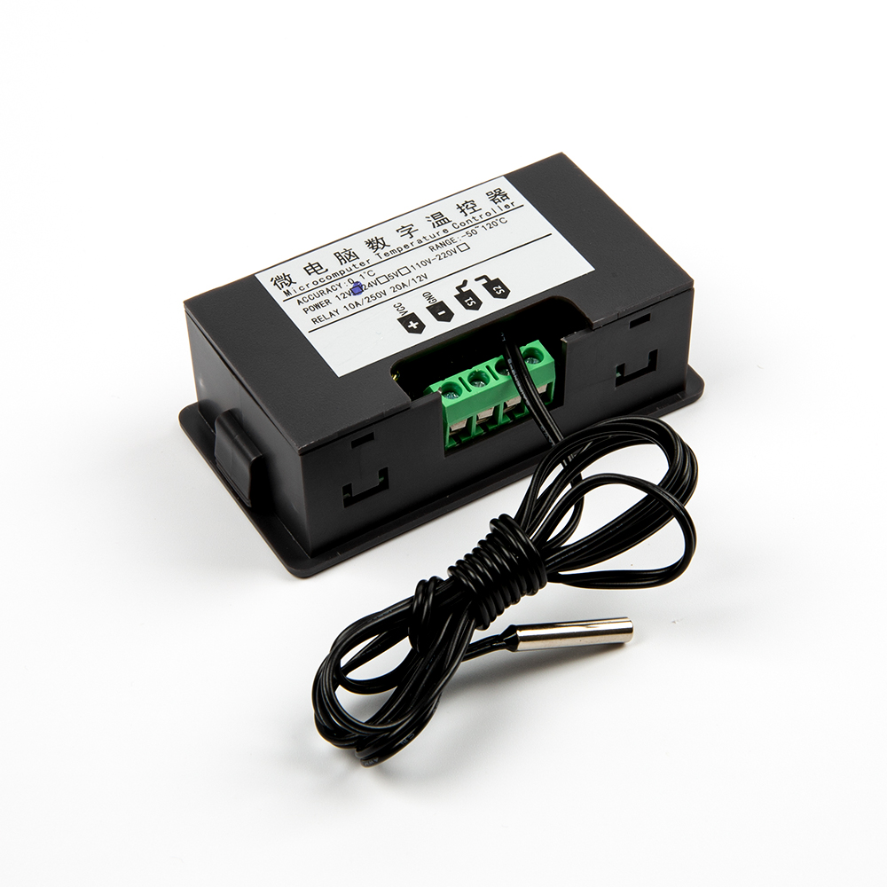 Цифровой терморегулятор (термостат) W3230 12в, кабель 1м